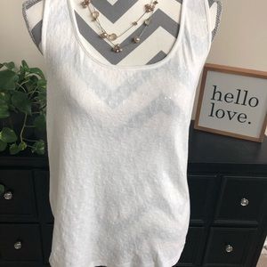 Old Navy Sequin Front Tank Top
